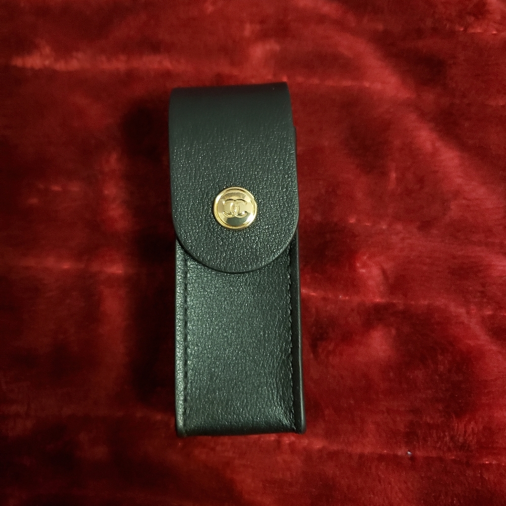 Chanel Calf leather lipstick pouch